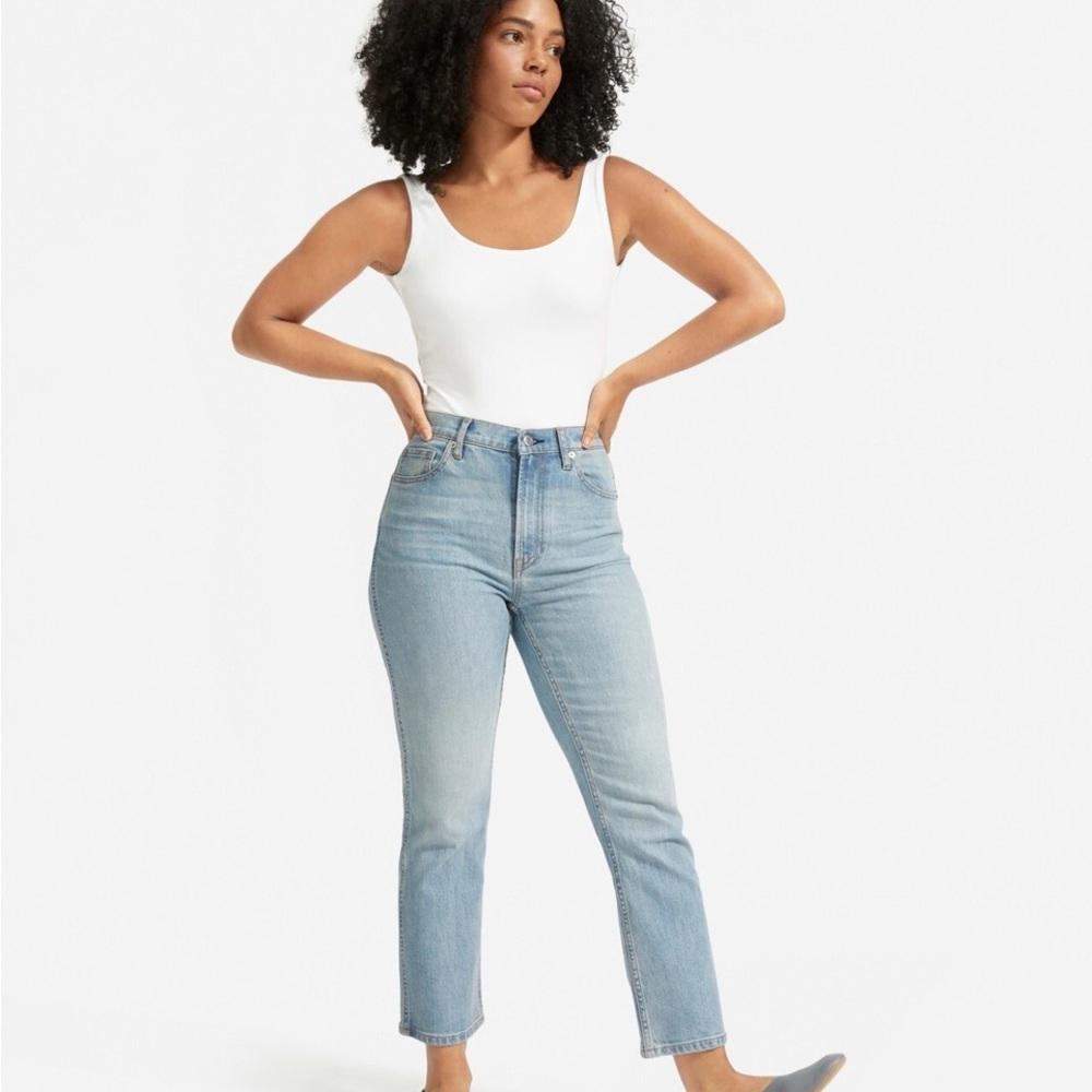 Everlane The Cheeky Bootcut Crop High Rise Jean